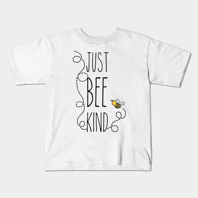 Bee Kind Kids T-Shirt by AnnaBanana